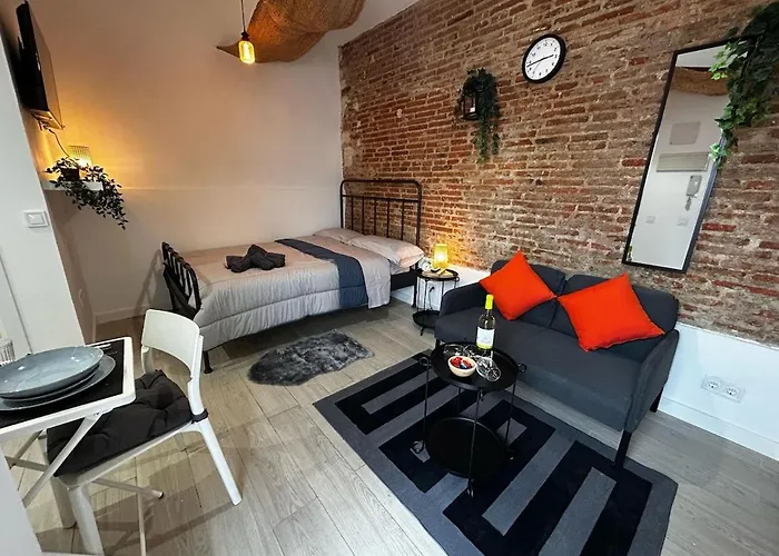 Hermoso Apartamento Estudio En El Centro De Madrid